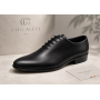 Pantofi barbati eleganti din piele naturala de culoare neagra GKR119N